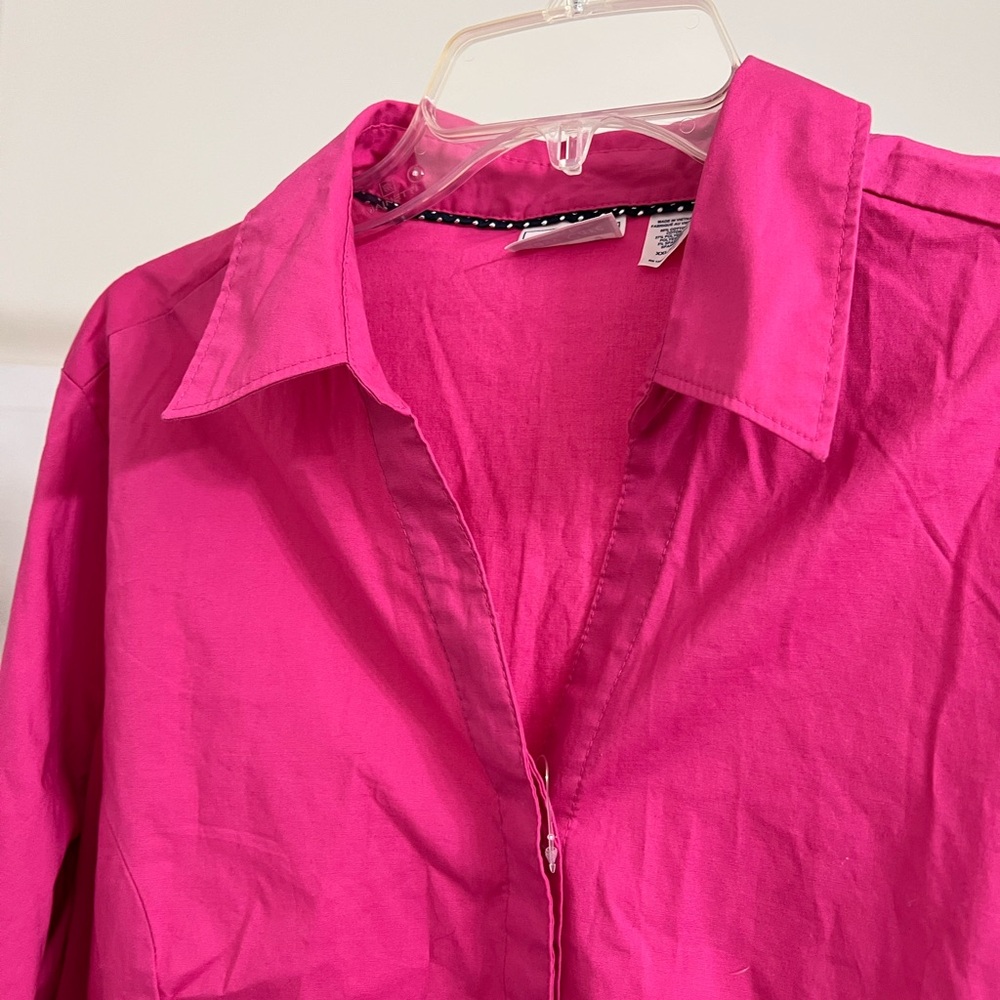 Lee Riders Button Down Pink Shirt Size XXL - Picture 3 of 8